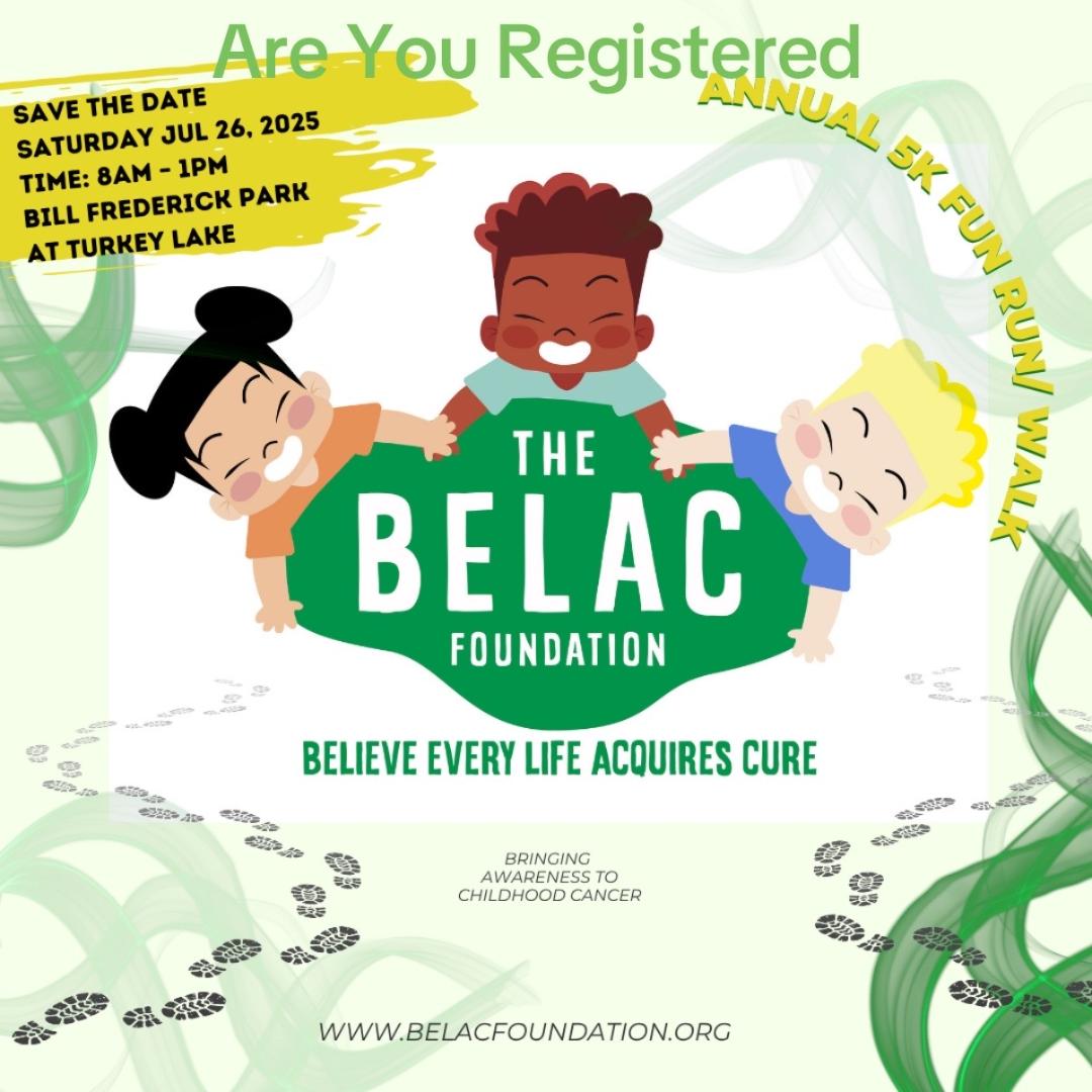 BELAC Charity Childhood cancer 5K