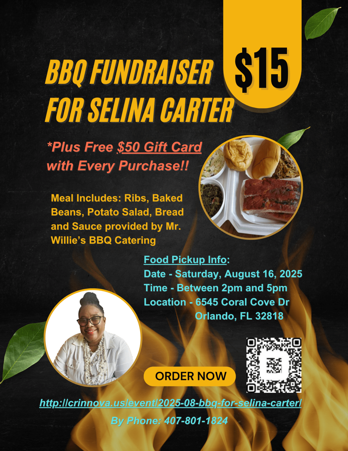 BBQ Fundraiser for Selina Carter District 2 candidate
