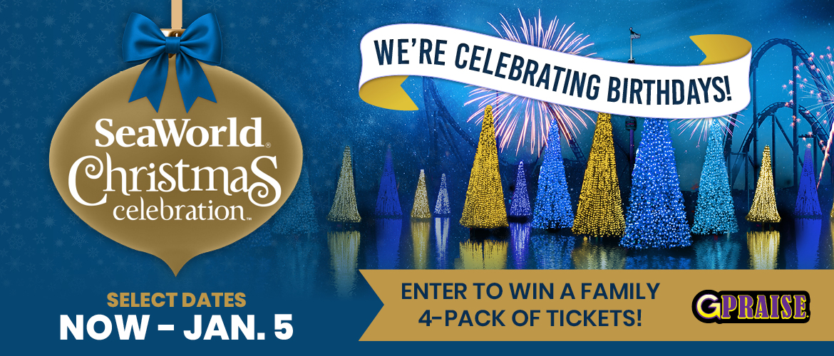 GPraise® SeaWorld Orlando Birthday Giveaway