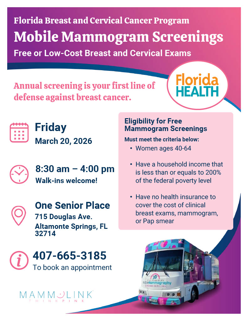 Mobile Mammogram Screenings