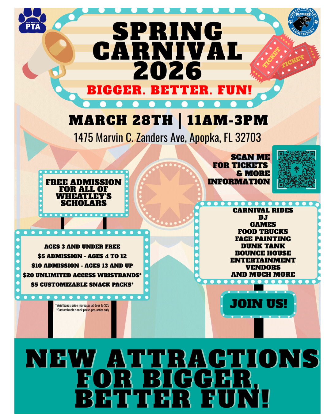 Spring Carnival at Phillis Wheatley Elementary School