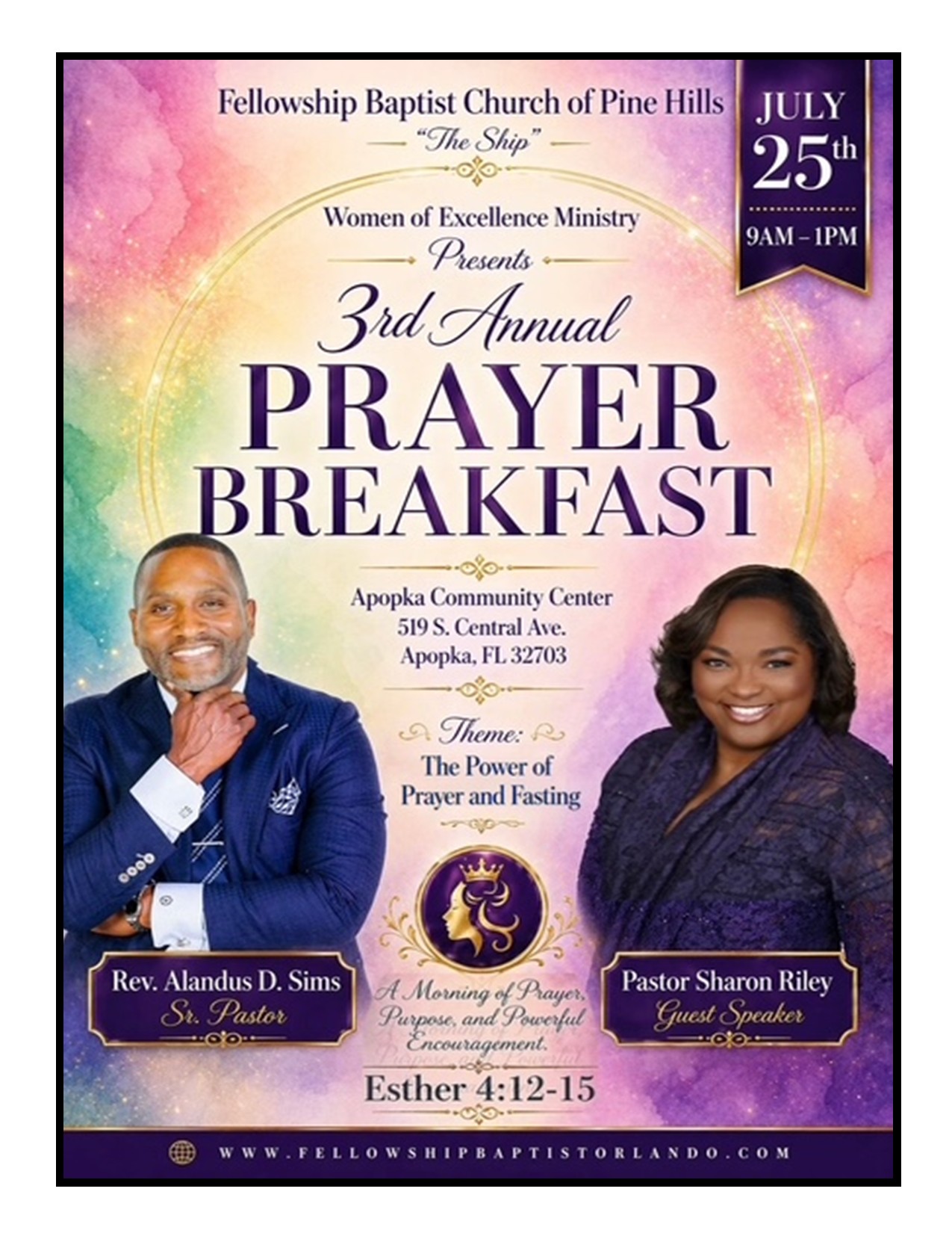 Fellowship Baptist Church - Women of Excellence Ministry 3rd Annual Prayer Breakfast