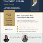 Planning ahead with peace!