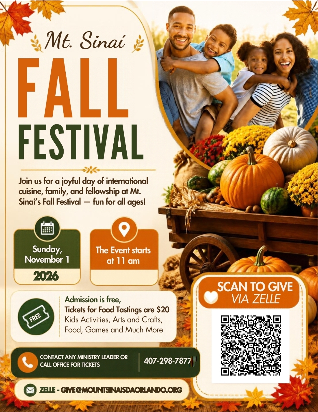 Mt. Sinai International Fall Festival